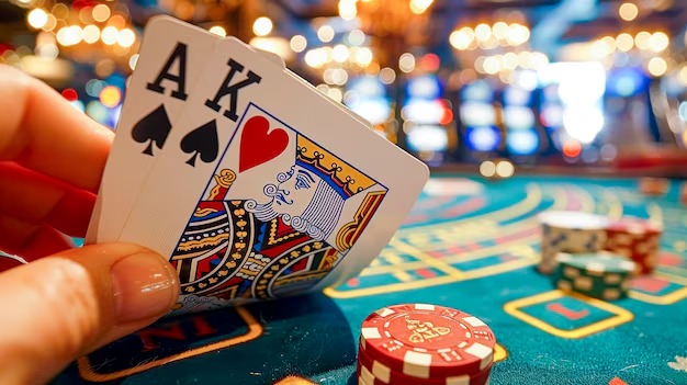 Ikan Hoki mobile app home screen showing live dealer tables and sportsbook markets